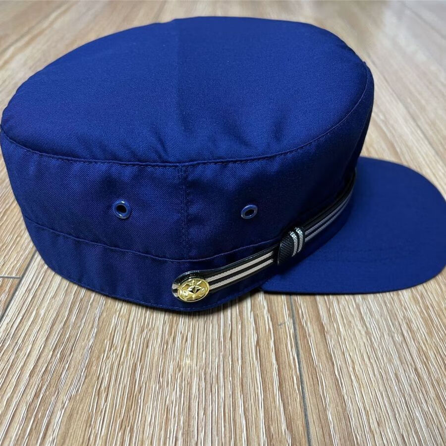 新式火焰蓝消防备勤帽专职帽子夏季白色训练帽户外遮阳帽救援便帽