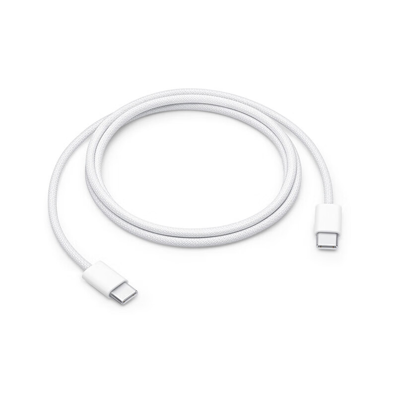 Apple/苹果 Apple 60W USB-C 充电线 (1 ⽶) iPhone 15 系列 iPad 快速充电 数据线