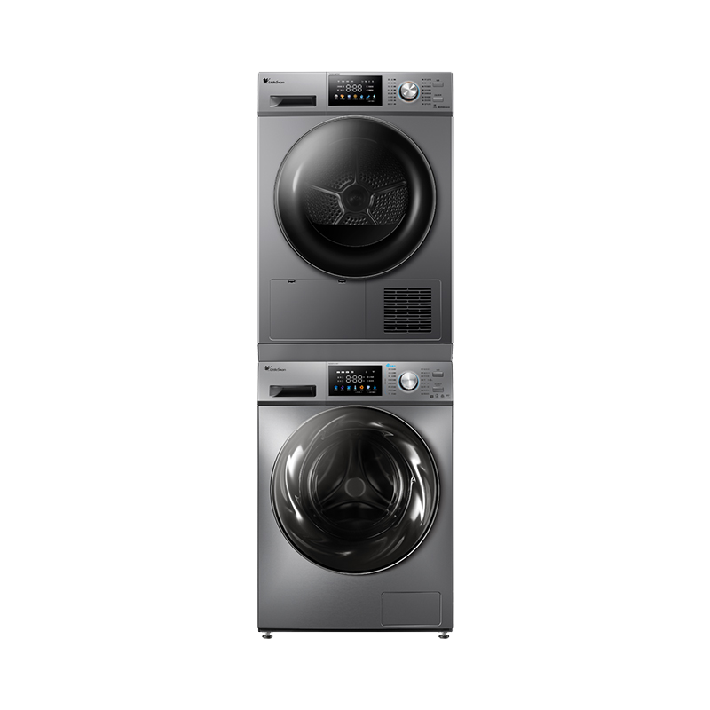 小天鹅 水魔方系列 TG100V87MIY+TH100VH87WY 热泵式洗烘套装10公斤洗衣机