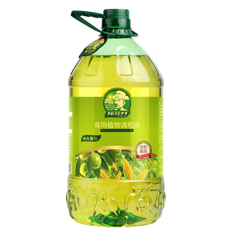 [探花村]橄榄食用油5L 物理压榨 橄榄油 调和油 商超同款 
