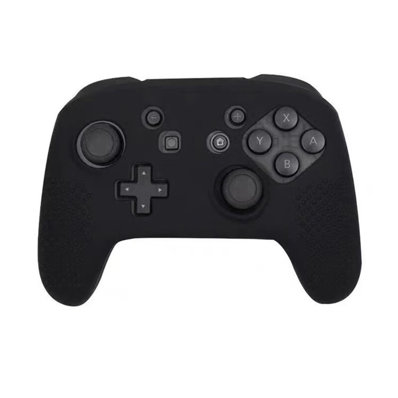 mijv手柄保护套适用于switch pro手柄硅胶保护套防尘防滑防汗NS pro保护套 软套 带防滑颗粒【透白色】
