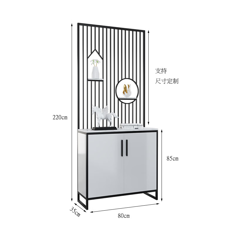 mef入门玄关柜 玄幻柜 入户柜玄关 入户玄关柜鞋柜一体客厅隔断柜轻