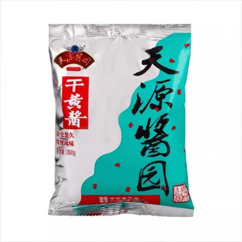 天源酱园天源酱园干黄酱350克正宗老北京炸酱面卤肉凉拌面 天源干黄酱
