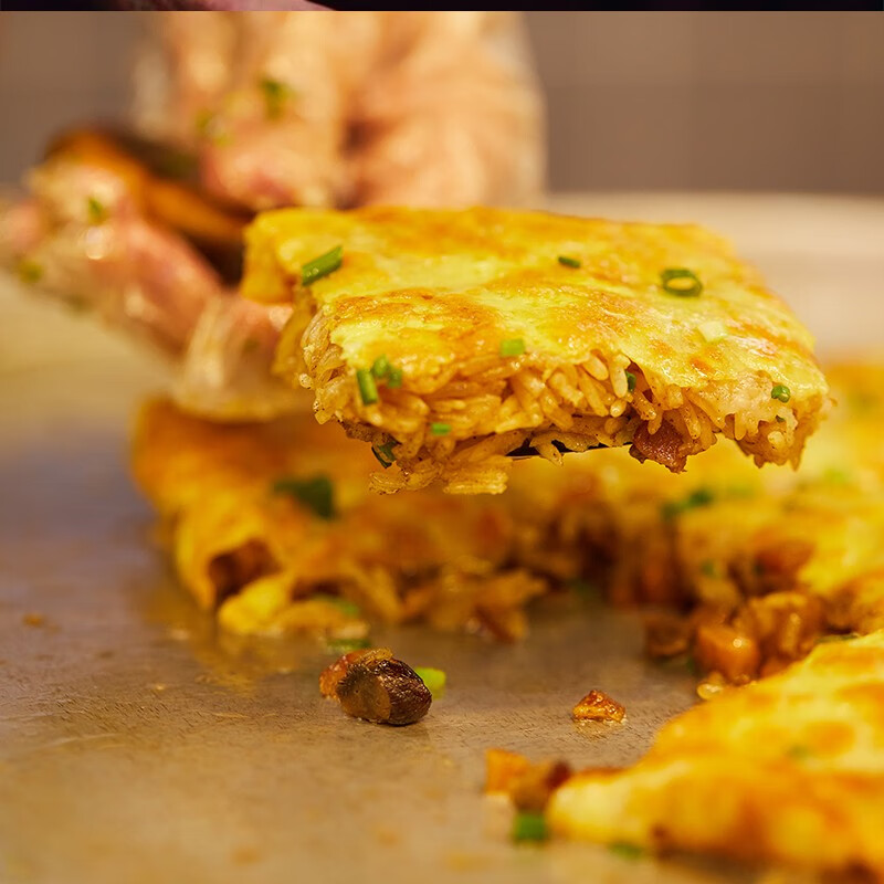 蔡林记武汉三鲜豆皮早餐半成品早饭速食湖北特产 豆皮220g*3盒