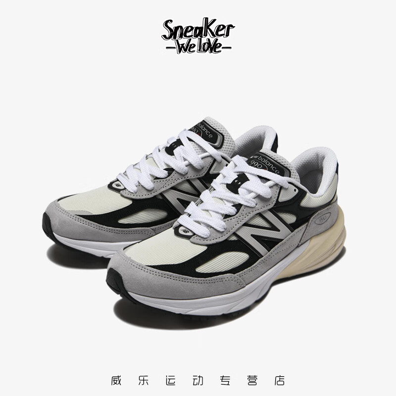 NEW BALANCE NB990系列 V6 复古低帮休闲缓震跑鞋 U990TG6 42.5