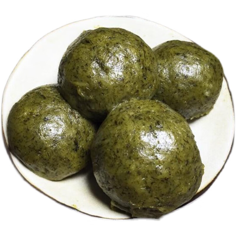 橙伯乐温州清明饼团子麻糍特产浙江永嘉楠溪传统棉菜饼清明果艾草青