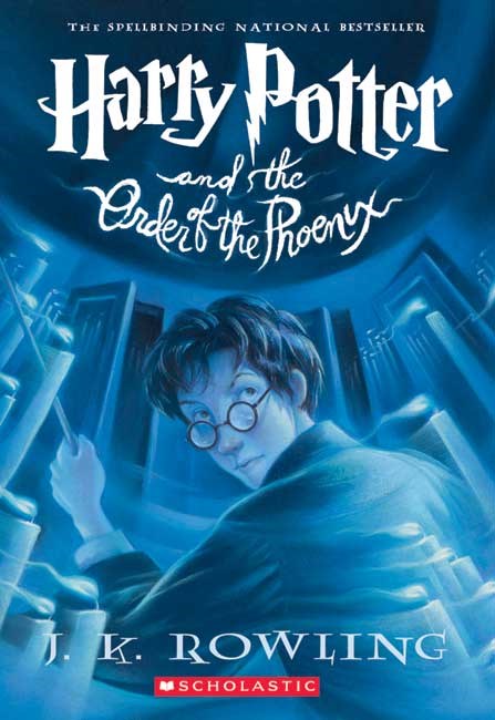 学乐哈利波特与凤凰社5 美版 1册 英文原版 小说 Scholastic Harry Potter and Order of Phoenix 12岁以上 
