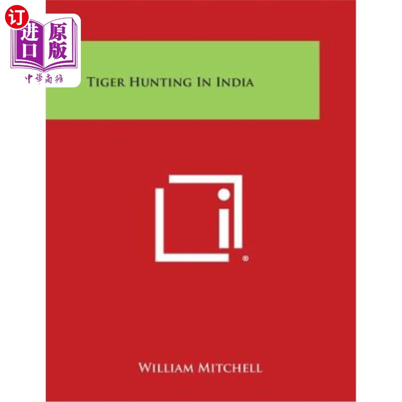 海外直订tiger hunting in india 印度的老虎狩猎