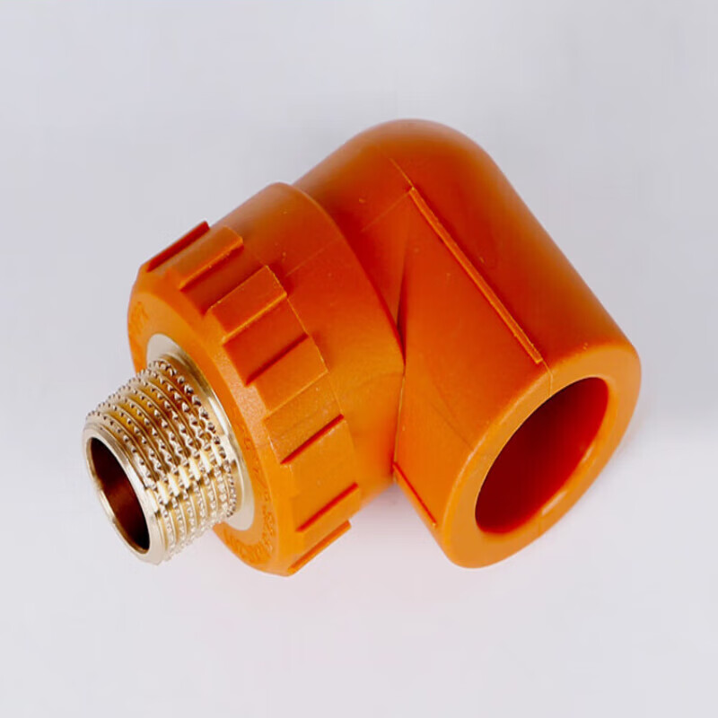 伟星vasen管辉煌色ppr管配件4分20 6分25 阳螺纹外丝弯头外牙弯头 d20