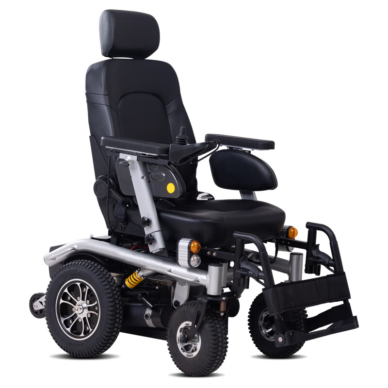 伊凯 电动轮椅车ep69雪豹载重300斤越野快拆可放汽车后备箱豪华配置版