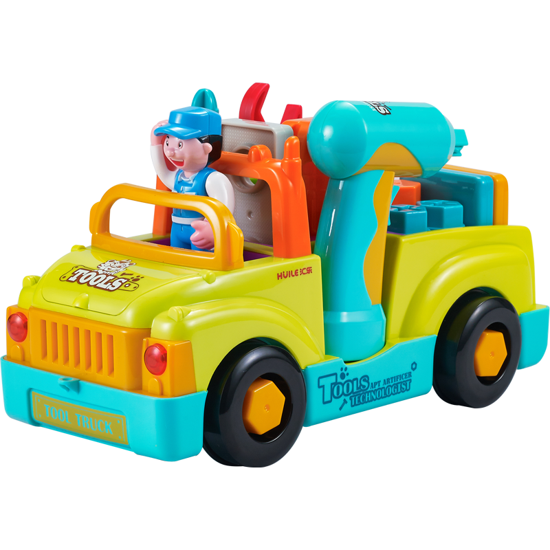 汇乐789电动拆装儿童玩具车价格走势及购买建议