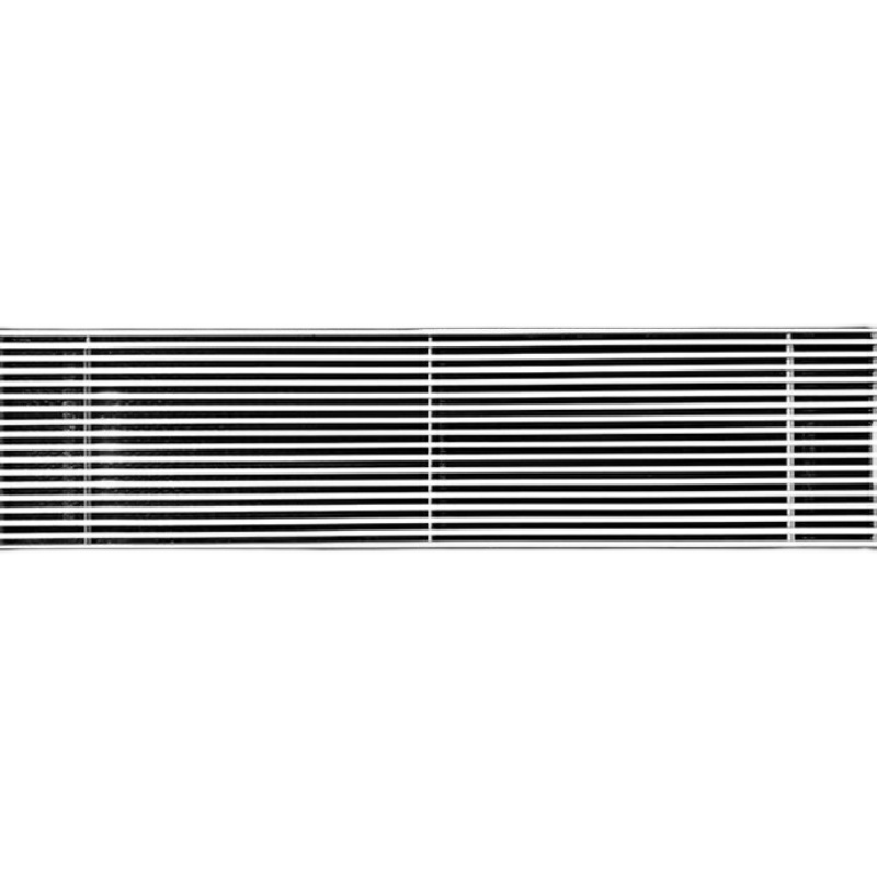 仁聚益空调出风口格栅abs空调出风口长百叶格栅排风窄边框线内嵌式