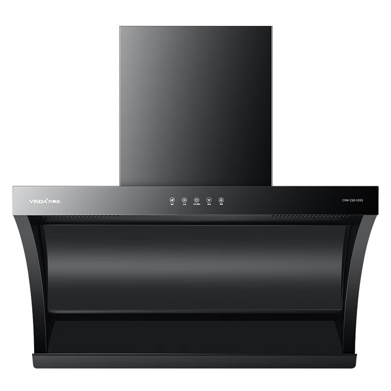 万事达(visda)万事达visda 低空近吸v593油烟机 黑色