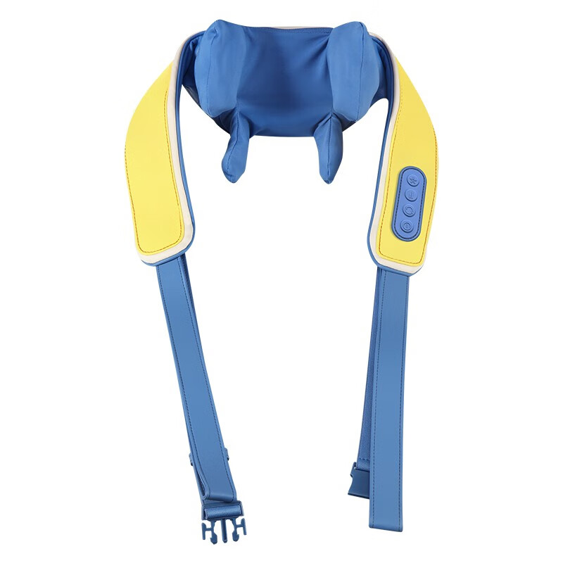 易舒生U1肩颈按摩仪颈椎按摩器腰部背部揉捏斜方肌枕肩膀按摩仪 日暮黄