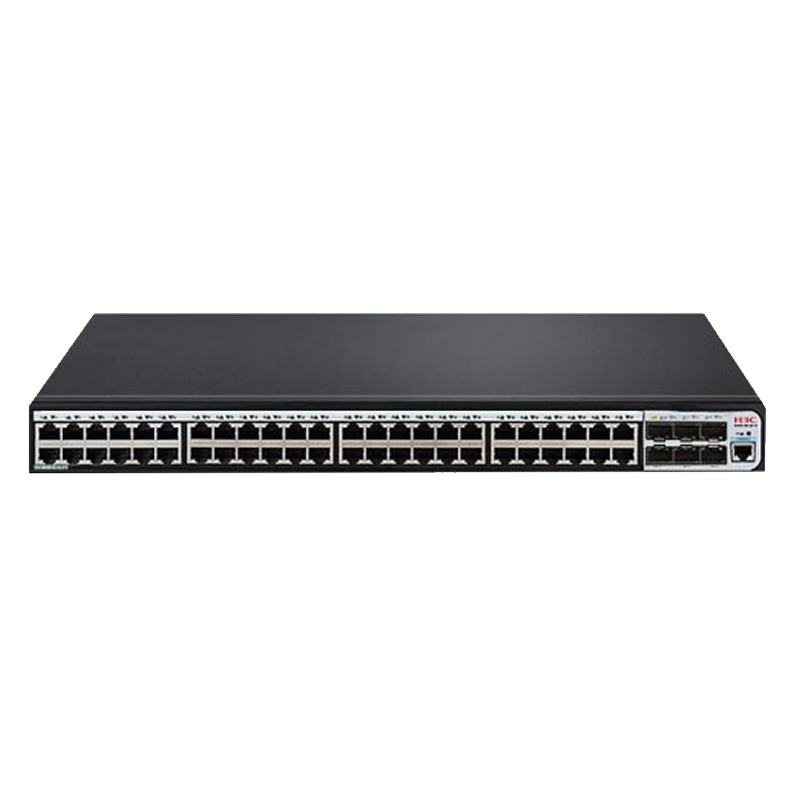 H3C新华三 LS-5120V3-54P-PWR-SI二层交换机 48个千兆电口6个千兆光口 POE供电 企业级可网管商用