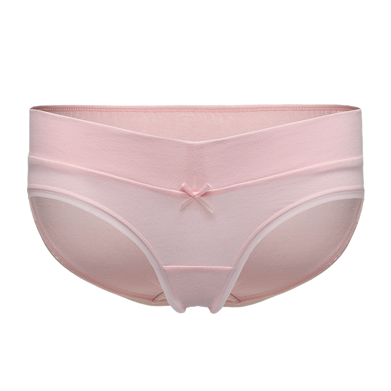 十月结晶 SH662 孕妇内裤 4条装 粉色+肤色+蓝色+白色 L码