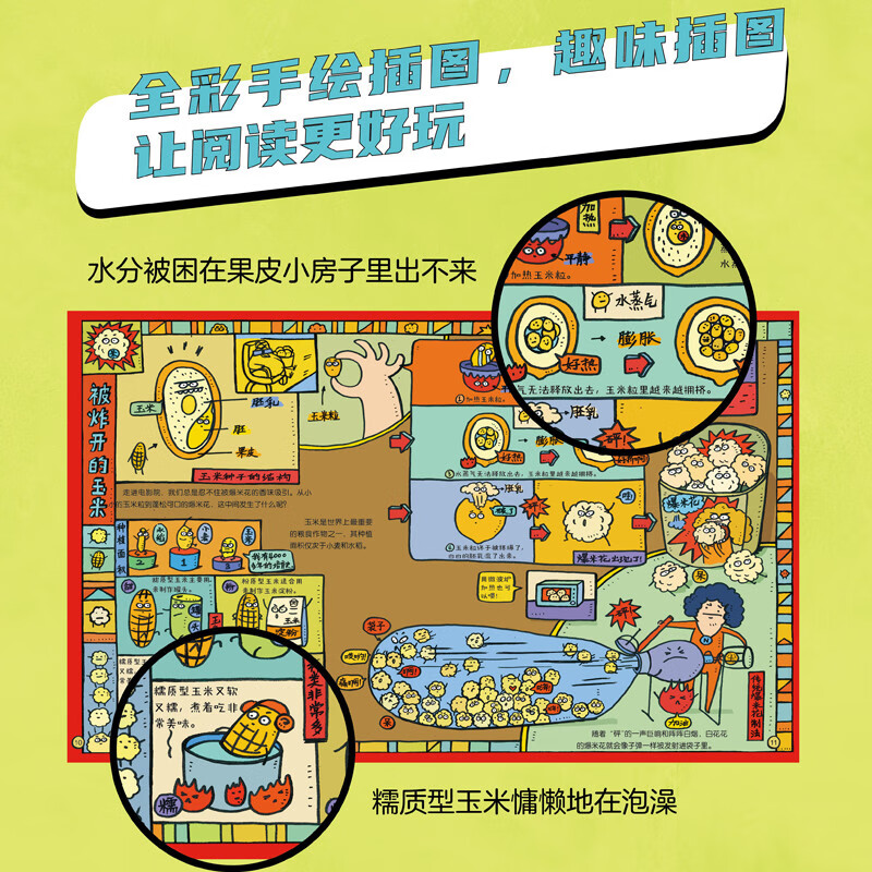 神奇运转的万物 万物由来科学绘本作者全新力作 精装科普绘本共3册详情图