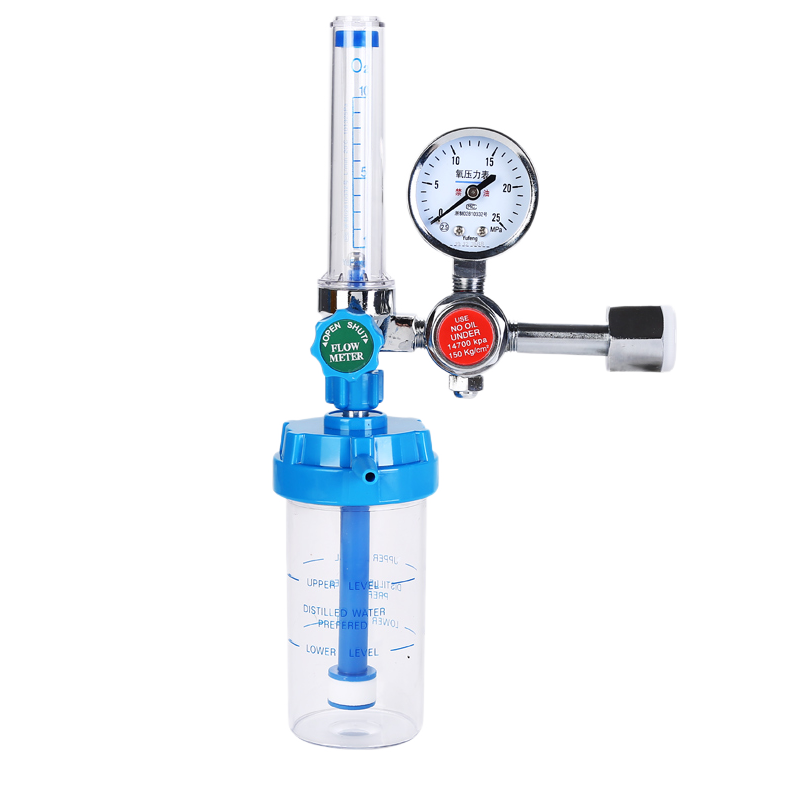 yufeng浮标式氧器吸入器医用压力表家用高原氧气瓶减压阀湿化瓶流量计  YF-04C