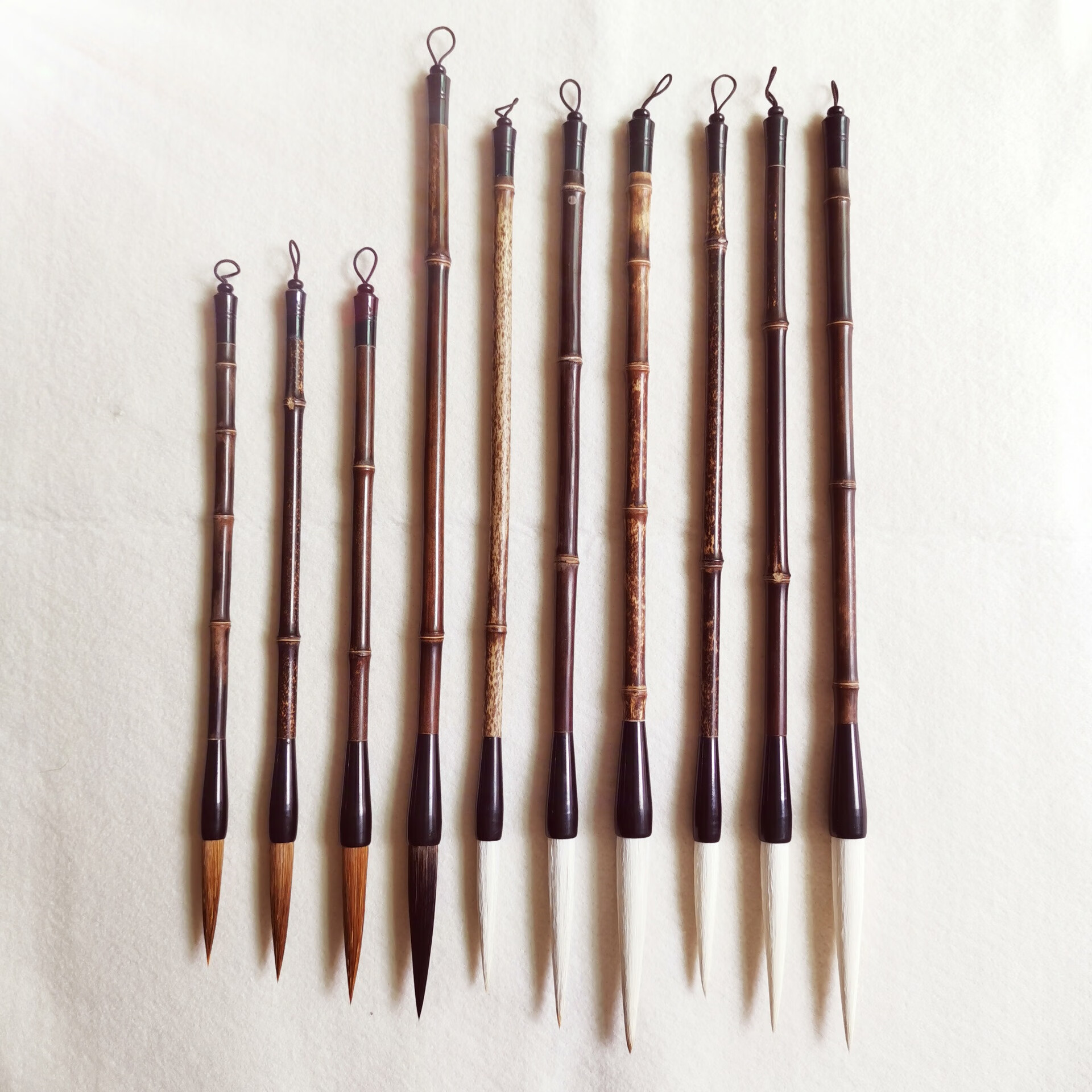 墨行草用笔长锋狼毫羊毫兼毫文房四宝书法绘画用品文港毛笔 长锋羊毫