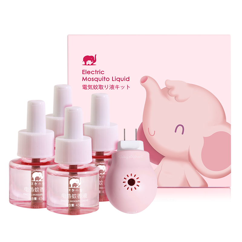 红色小象品牌驱蚊防晒，优质又实惠！