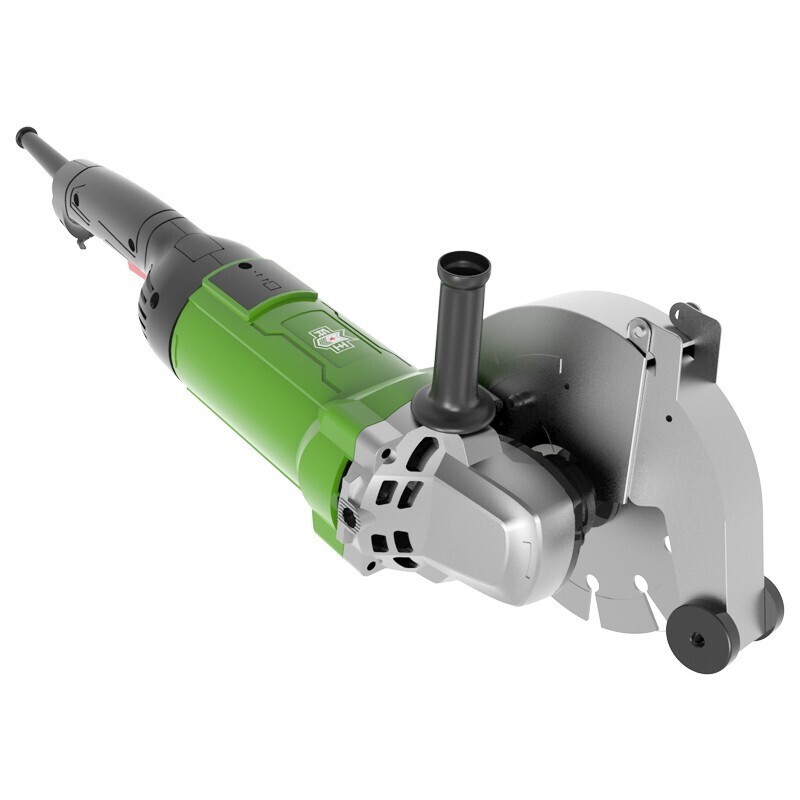 墙壁地面单片切割机大功率工业无尘水电安装电动工具线盒线槽切槽机