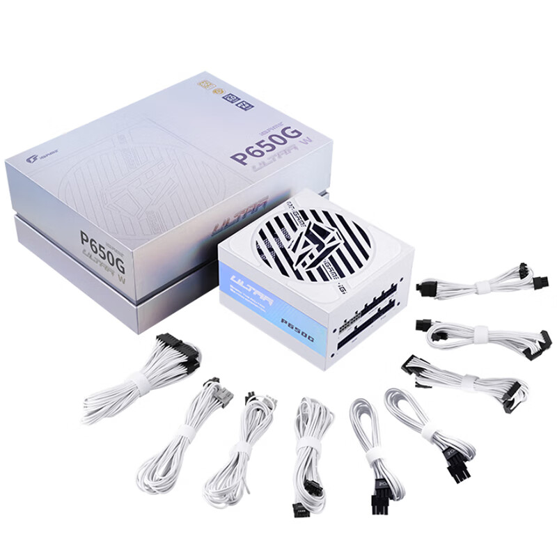 七彩虹（Colorful） iGame C25A Ultra W/C25H ULTRA Z背插机箱 ATX/MATX/ITX机箱 散热器 机箱风扇 七彩虹全家桶配件 iGame P650G Ultra W 电源