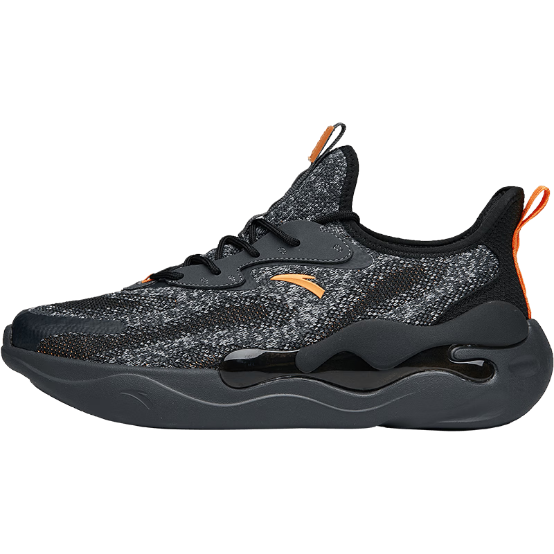 安踏&潮拜2.0时尚运动鞋男春夏情侣同款缓震跑步运动休闲鞋 242.