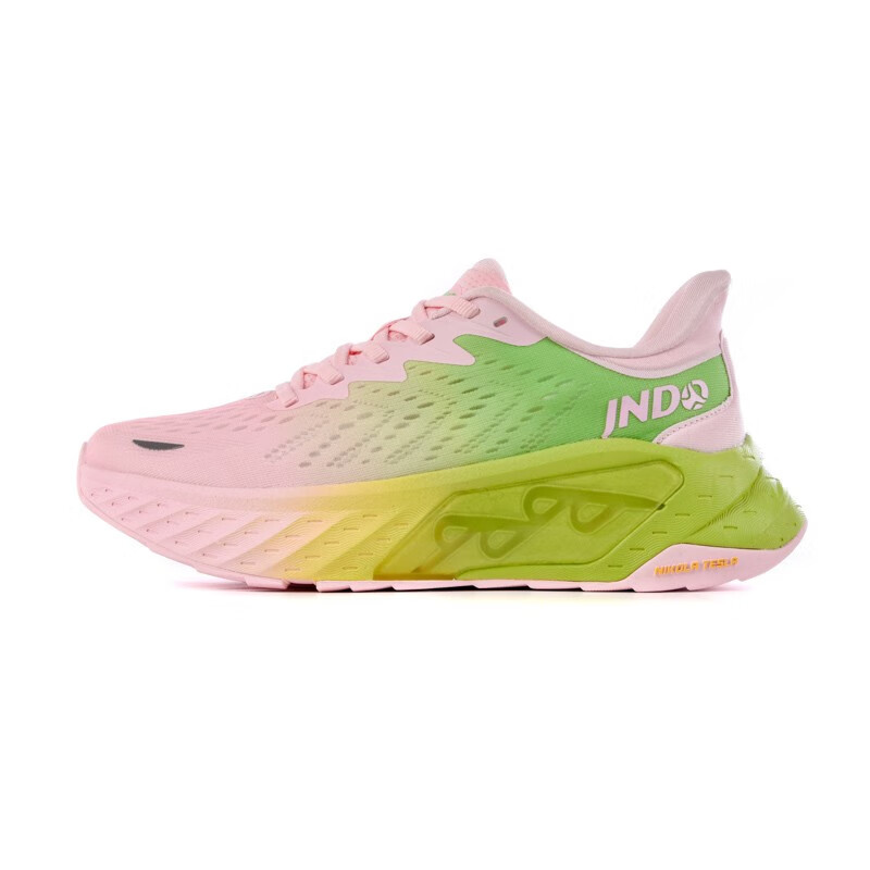 平衡生活(balance life)鲸动喷气减震跑步鞋透气网面厚底运动鞋耐磨