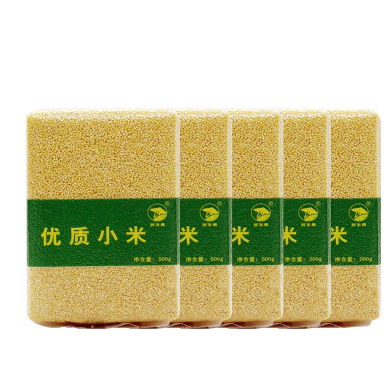 禾澹新米东北粮食小米糯食物农家食用杂粮小黄米斤黄小米粥