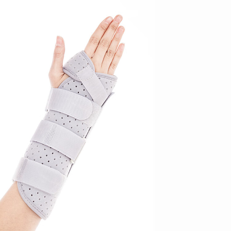 腕关节固定带 手腕腕骨固定夹板 透气手腕护套夹板 腕骨固定支具 左 s
