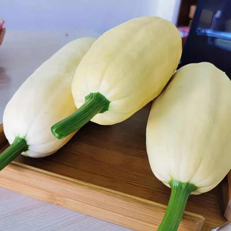 正宗赣州石城杏瓜江西黄皮笋瓜新鲜现摘蔬菜老式杏瓜老山东大白瓜 笋瓜5斤