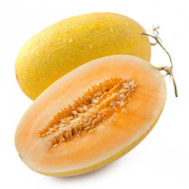 吐鲁番新鲜黄皮哈密瓜脆甜多汁1/2个装 整箱年货送礼 团建新年送礼