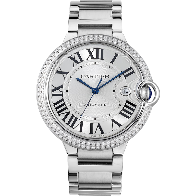 3,卡地亚()蓝色气球系列男士机械表w是自动还是手动?