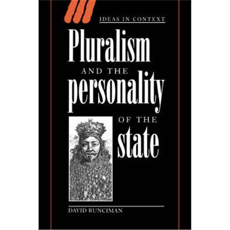 预订pluralism and the personality of the state