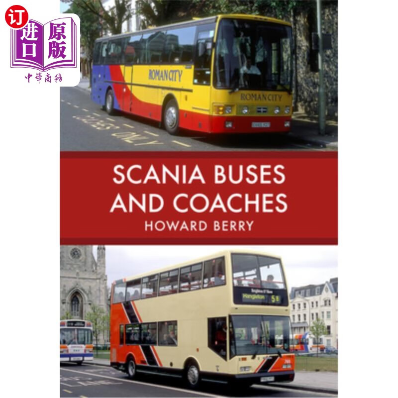 海外直订scania buses and coaches 斯堪尼亚公共汽车和长途汽车