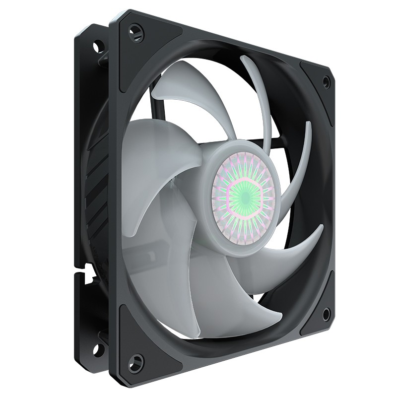 酷冷至尊(coolermaster)漩涡120 argb机箱风扇(12cm机箱散热风扇/5v三