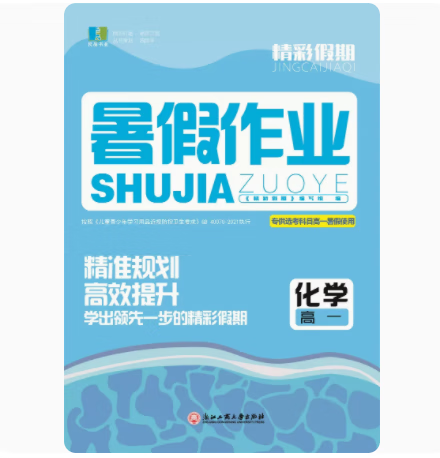 2023版 良品精彩假期暑假作业 高一 