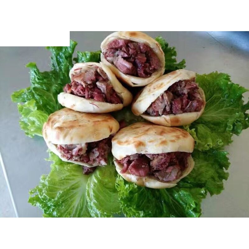虎钢馋500g驴肉熟食河北特产 新鲜驴肉火烧保定特产 真空装新鲜 原味
