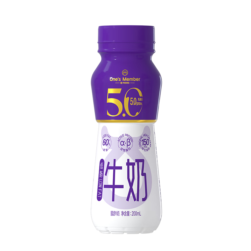 One's Member ��֬ţ�� 200ml 24ƿ 5.0g���� 54.9Ԫ