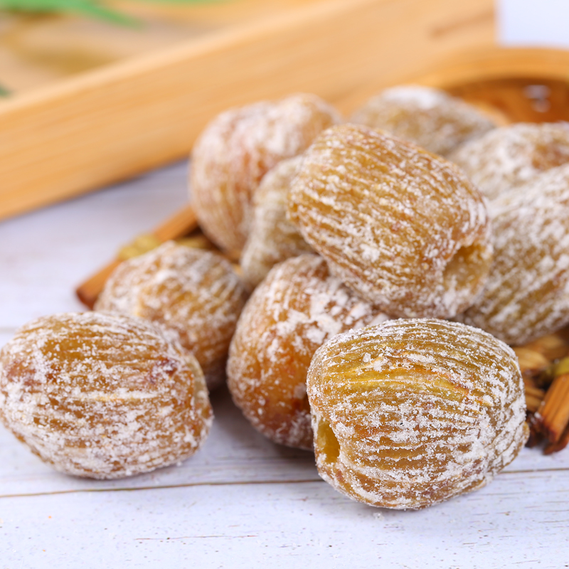 虎钢馋蜜枣散装大个金丝无核干蜜枣熬粥香甜蜜枣 500g*1袋