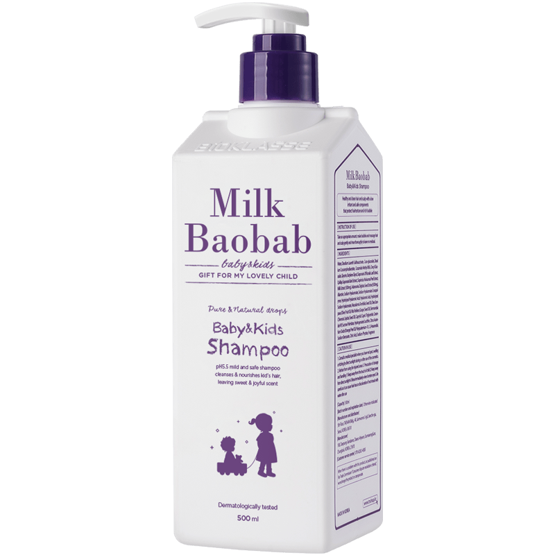 迷珂宝(MILK BAOBAB)儿童洗发水宝宝婴儿温和无泪洗发露加量500ml 3-6-12岁以上男女孩 【人气爆款】APG洗发水500ml 迷珂宝(MILK BAOBAB)儿童洗发水宝宝婴儿温和无泪洗发露加量500ml 3-6-12岁以上男女孩 【人气爆款】APG洗发水500ml