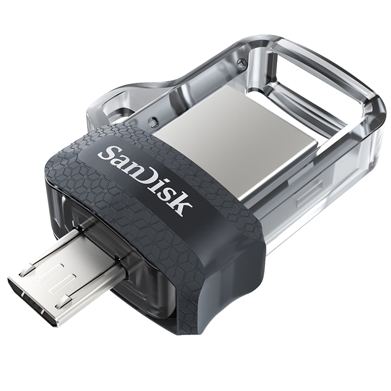 SanDisk ���� �������ϵ�� ��� DD3 USB3.0 U�� ��ɫ 128GB USB/Micro USB˫��