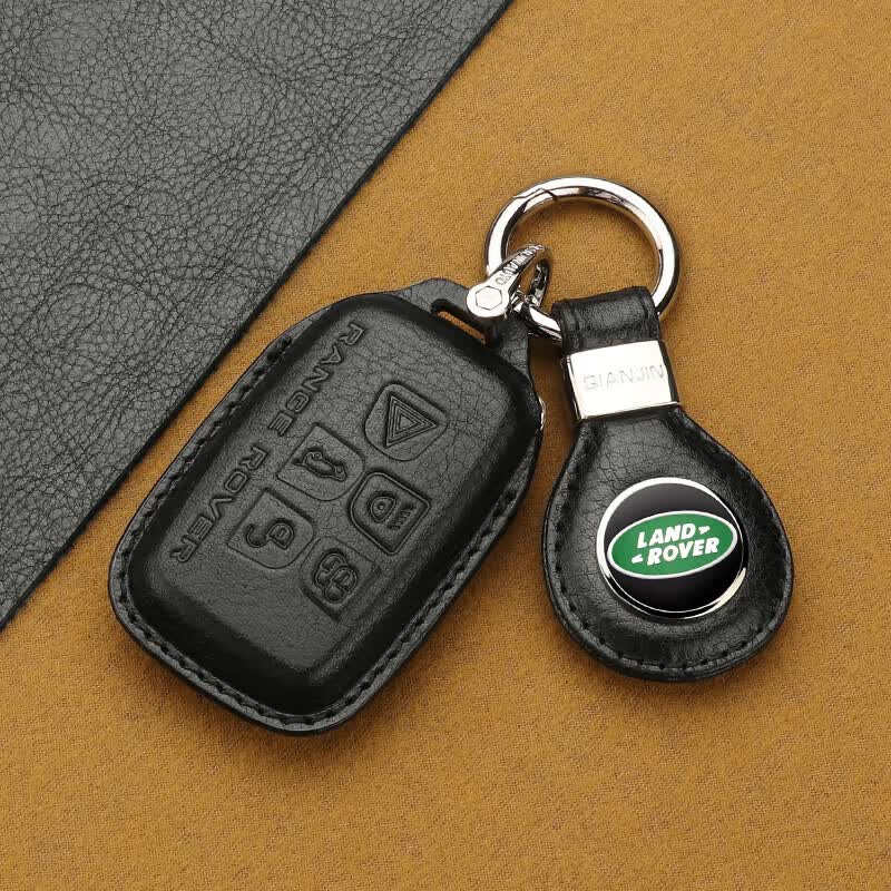 志言(zhiyan)适用 路虎钥匙套真皮揽胜运动版行政版发现45极光卫士