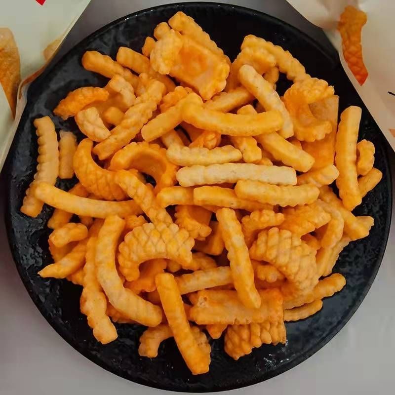 【官方旗舰】琅琅脆鱿鱼爱上虾膨化食品美味休闲鱿鱼酥加虾条追剧网红