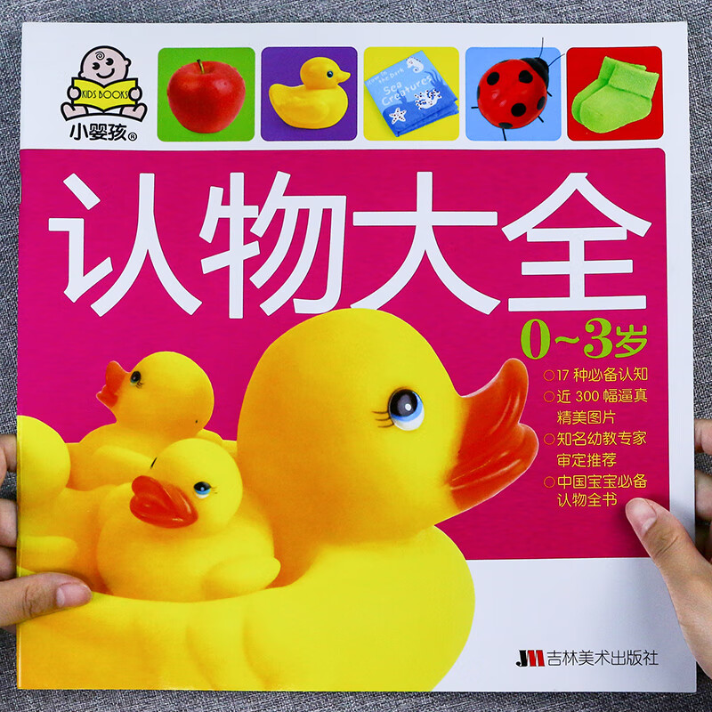 儿中英双语认标志人水果认颜色益智绘本图书大字彩图版宝宝认物大全