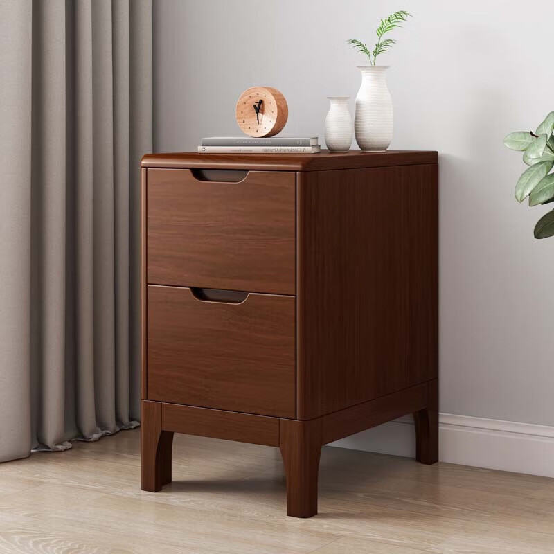 【全橡胶木】胡桃木色30*40*50