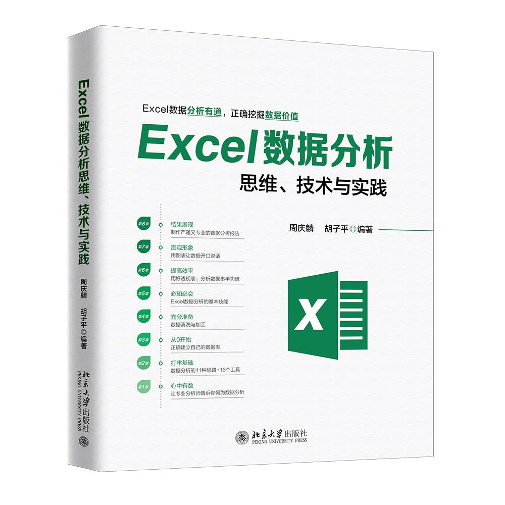 Excel数据分析思维技术与实践