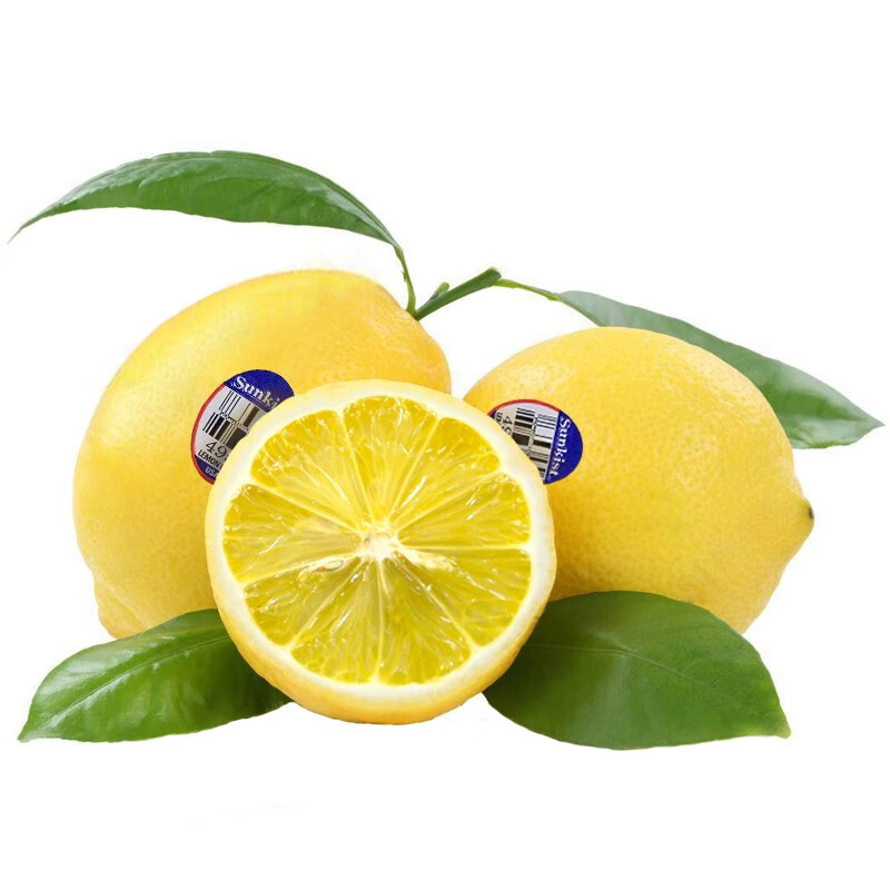 独爱(duar)美国进口新奇士柠檬黄柠檬 皮薄多汁当季一级果新鲜黄柠檬