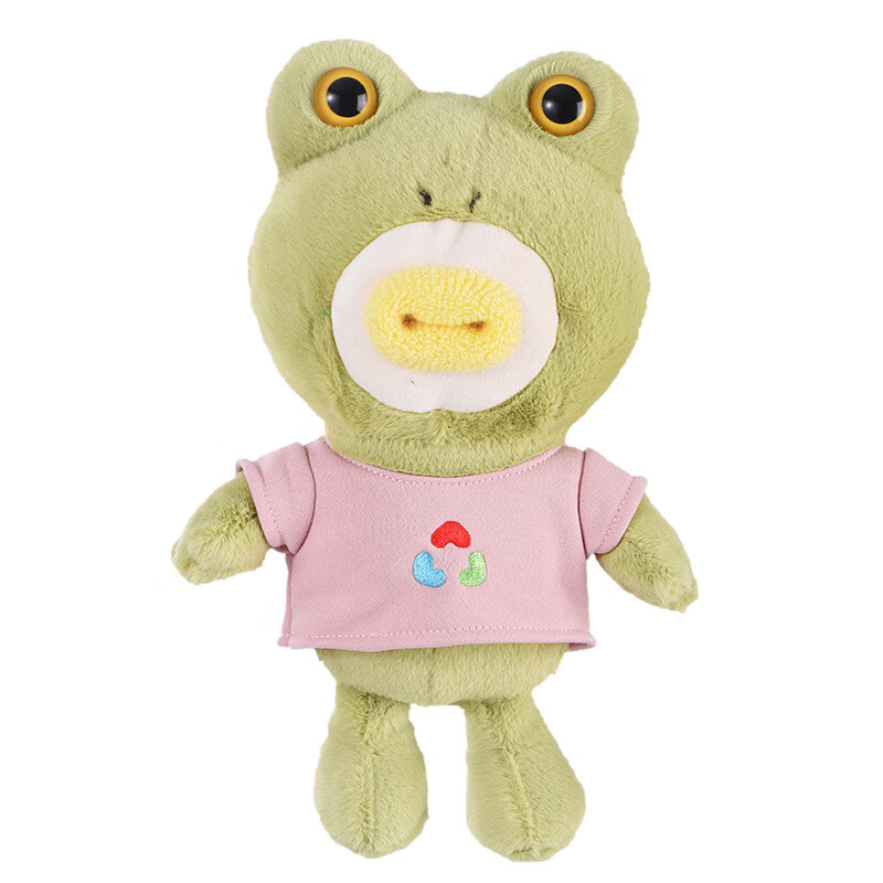嘴替娃娃祝你生日快乐青蛙香肠嘴娃娃玩偶草莓熊丑萌毛绒玩具 瓜娃子