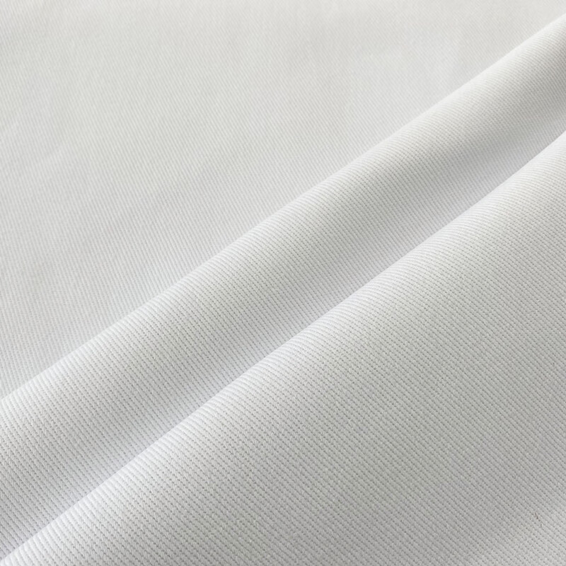 纯色弹力牛仔面料 纯棉白色弹力牛仔布料纯色厚裙子裤子服装毕业设计